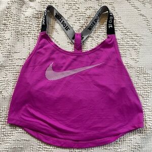 Nike Fuchsia Athletic Crop Top